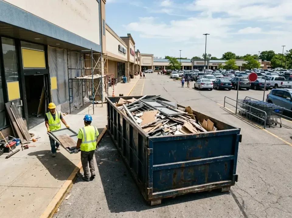 retail-store-renovation-debris-003 — frequently asked questions, Roll-off Dumpster Rentals in Redlands, CO
